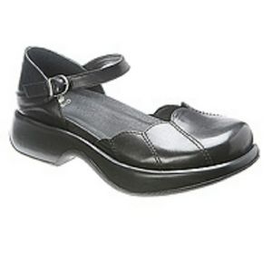 Dansko Lotus Mary Jane in Black Women's 11